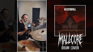 Download Lagu 'Mallxcore' - BLESSTHEFALL | BLAAZ DRUM COVER MP3