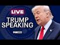 LIVE: President Trump speaks in New York
