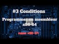 Nasm x8664 apprendre lassembleur  conditions et branchements conditionnels