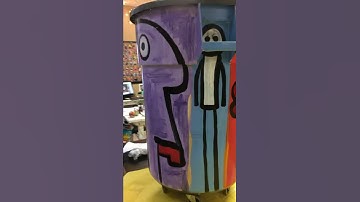 Thiery Noir Trash Can