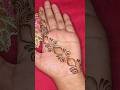 Beautiful mehandi design for front hand #mehndi #mehndidesign #trending #simplemehendi #viral