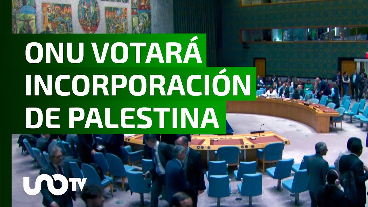 ONU votará incorporación de Palestina como miembro pleno del organismo ...