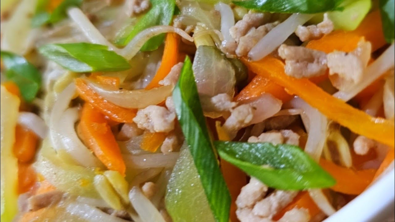 Ginisang Togue With Chayote||Easy Veggie Stir-Fry || Cooking With Mirah ...