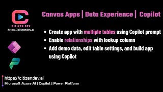 Copilot | Data Experience & Power Apps