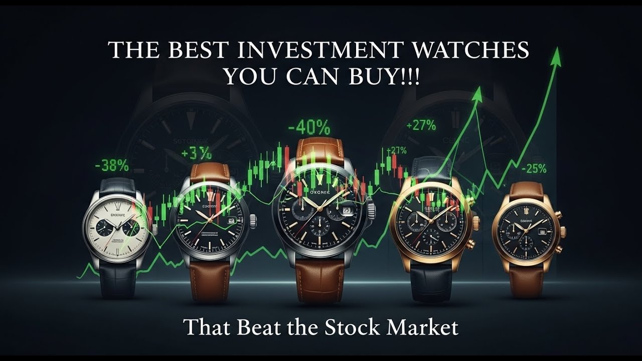 THE BEST INVESTMENT WATCHES YOU CAN BUY!! That Beat the Stock Market