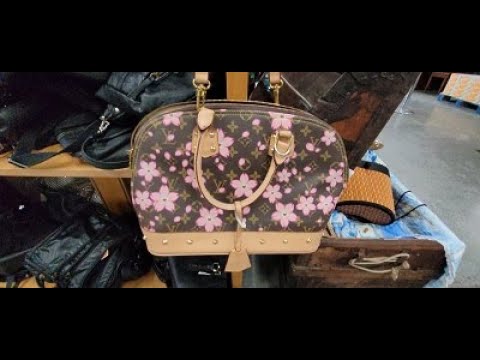 LOUIS VUITTON CHERRY BLOSSOM BAG? My 1st time at this THRIFT STORE