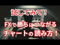 FXのチャートが動く理由を見つけた！これで読むコツがわかる！