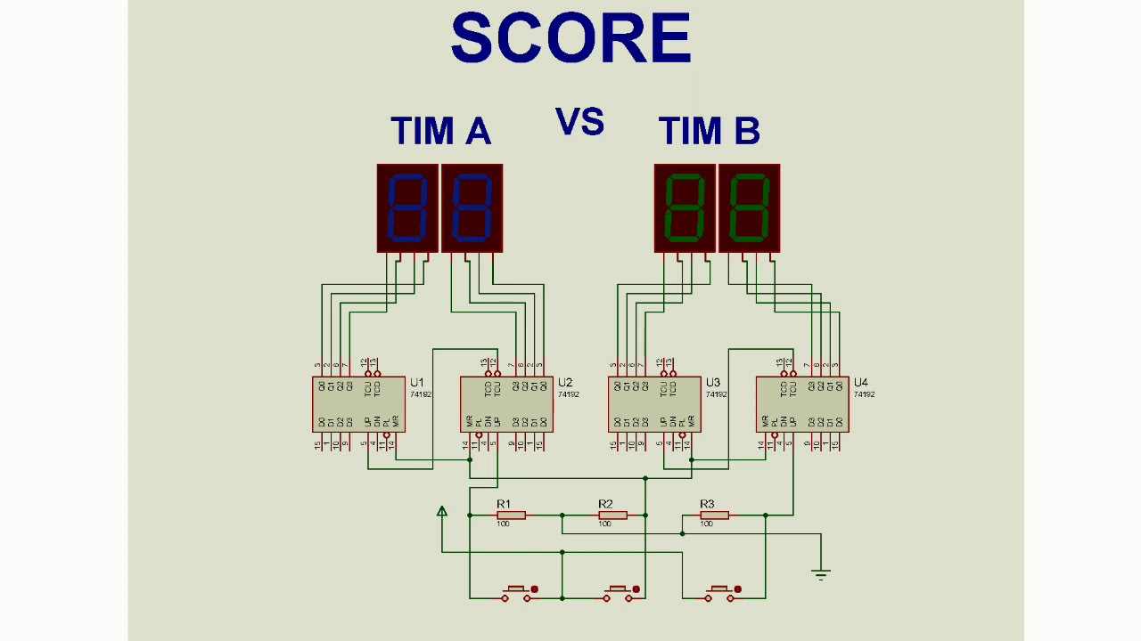 SIMULASI JAM DIGITAL MENGGUNAKAN PROTEUS 8 YouTube