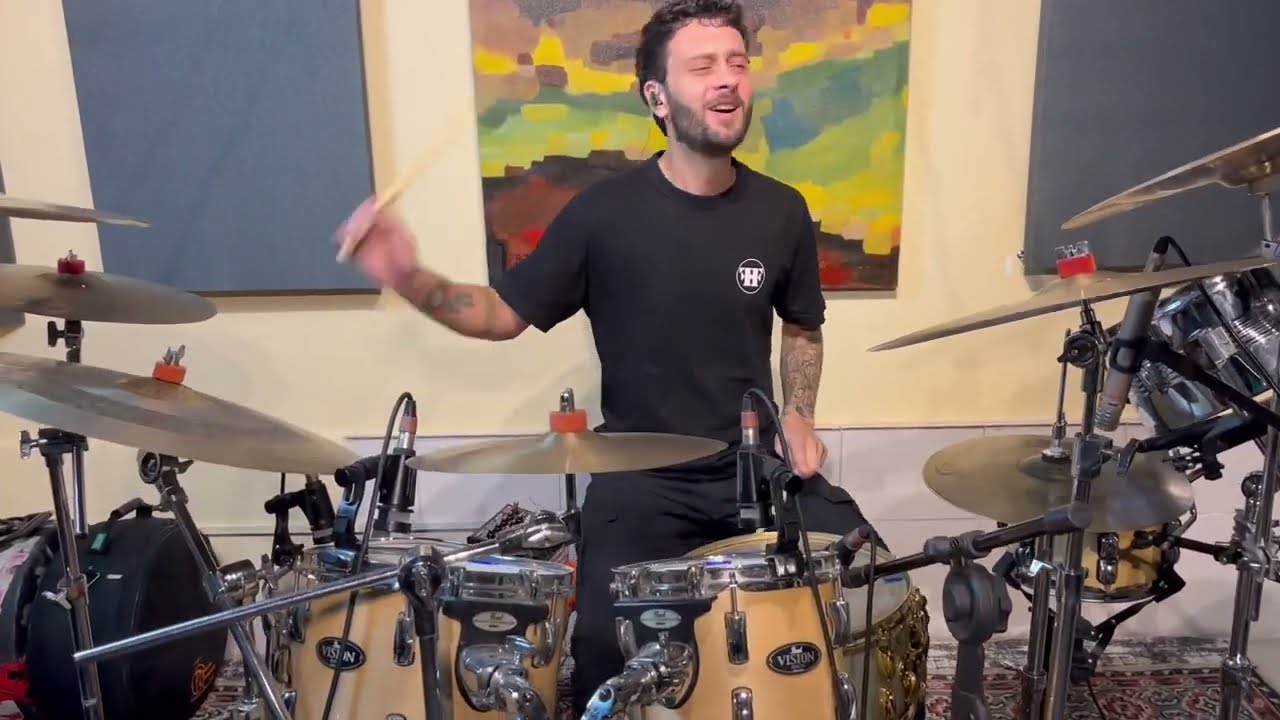 Renato Lellis - Drum session - Algo Parecido (Skank)