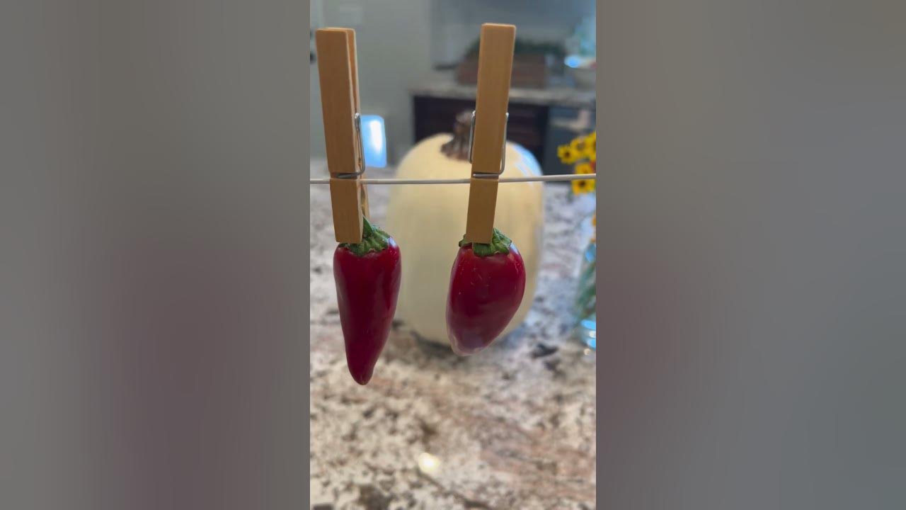 3 Ways to Dry Jalapeños drying dryingveggies jalepeno peppers 