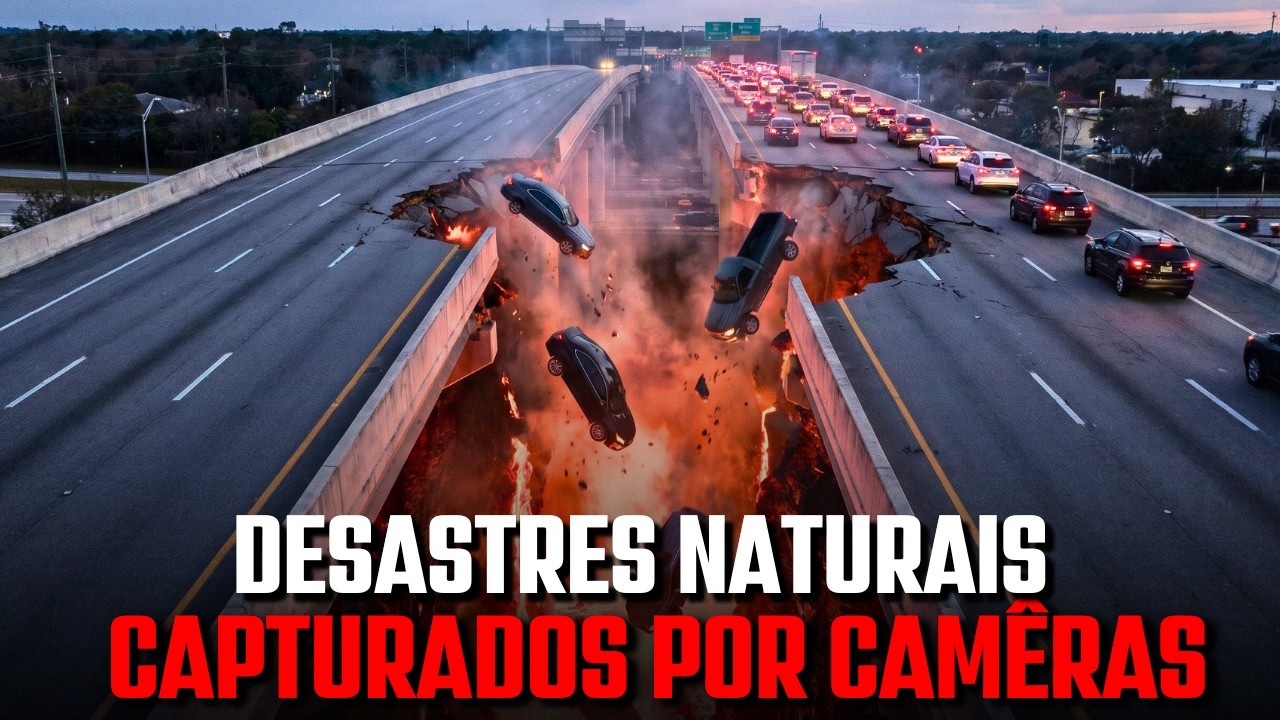 OS MAIORES DESASTRES NATURAIS CAPTURADOS POR CÂMERA