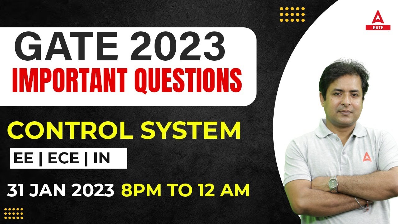 Control System Important Questions | EE | ECE | IN | GATE 2023 | By ...