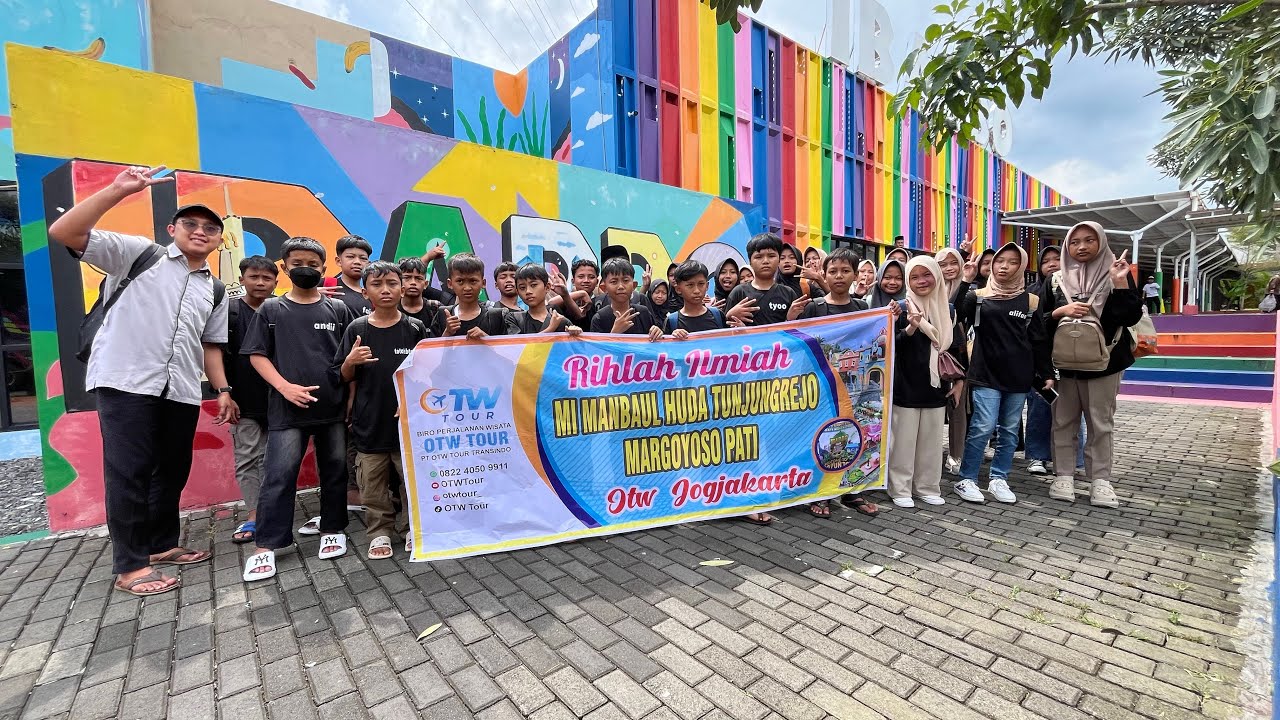 Rihlah MI Manbaul Huda otw Jogjakarta bareng OTW Tour 