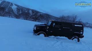 Hummer H2 доминирует! L200 на шнурке, Duster курит. Дорога где-то рядом. 4х4, Offroad, Мурманск.