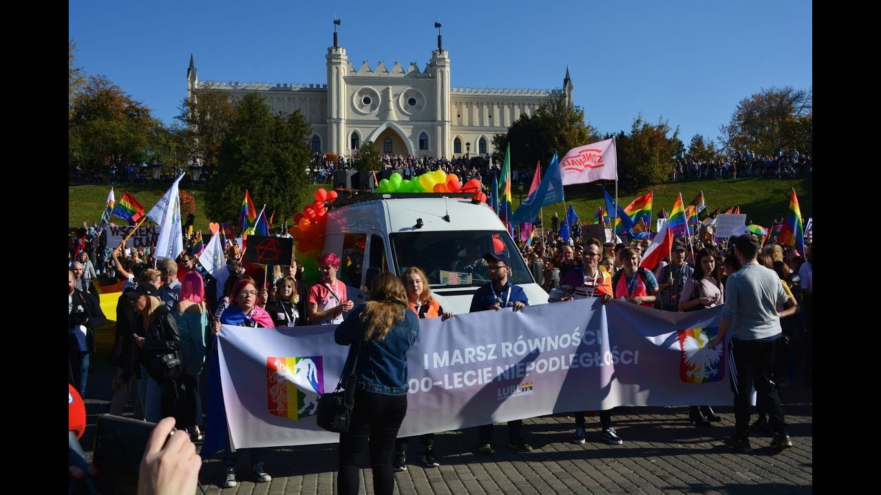 Marsz Równości i kontrmanifestacja  w Lublinie, 13.10.2018