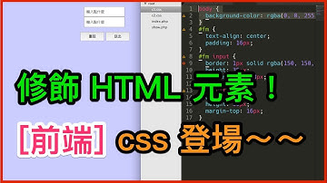 CSS 登場，來修飾 HTML 囉！