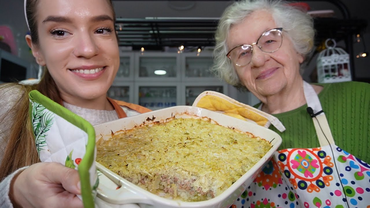 GRČKI KUPUS ili MUSAKA OD KISELOG KUPUSA - Baka uči unuku