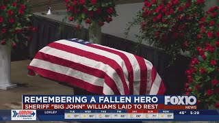 Funeral for Sheriff "Big John" Williams