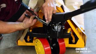 Atlas Pallet Truck Assembly (Part 2): Installing the Handle