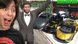 COLECIONANDO CARROS TRILHONARIOS NO GTA 5!! (Incrível)