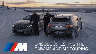 Episode 3: BMW M5 & M5 Touring Roadtrip from Munich to Arjeplog - One last big winter testing.