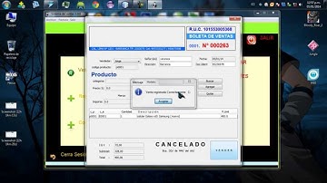 sistema de  ventas en Java y Mysql