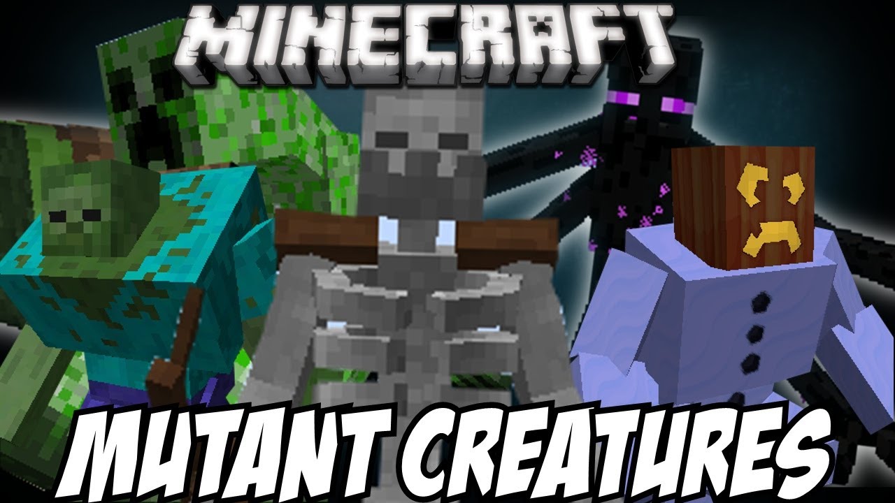 Скачать Mutant Creatures (Мод на мутантов) 1.7.10