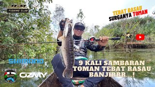GANASS!!! SAMBARAN TOMAN UJUNG JORAN | SHIMANO SCORPION DC 151XG feat PE OZMY DRAGON X4 40 LB