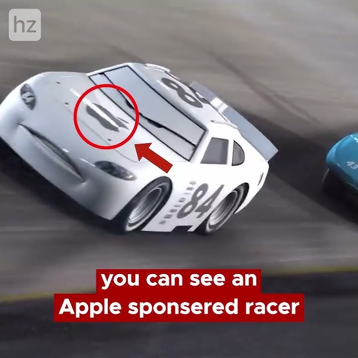 Cars (2006) Fact / Apple Sponsored