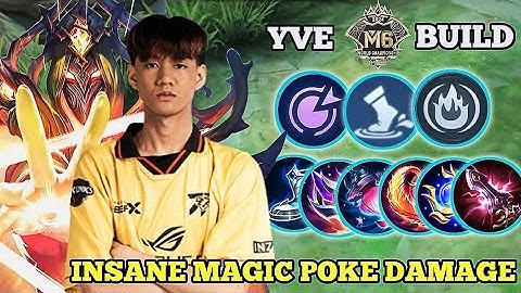 FNOP SuperFrince Thank You for Yve M6 Build & Emblem!! Insane Magic Poke Damage | Yve M6 Best Build