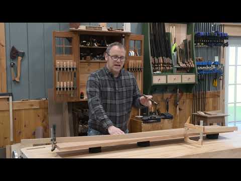 Online Extra: Laying Out the Uprights for the Open Wardrobe