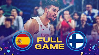 Spain v Finland | QUARTER-FINALS | Full Basketball Game | FIBA EuroBasket 2022