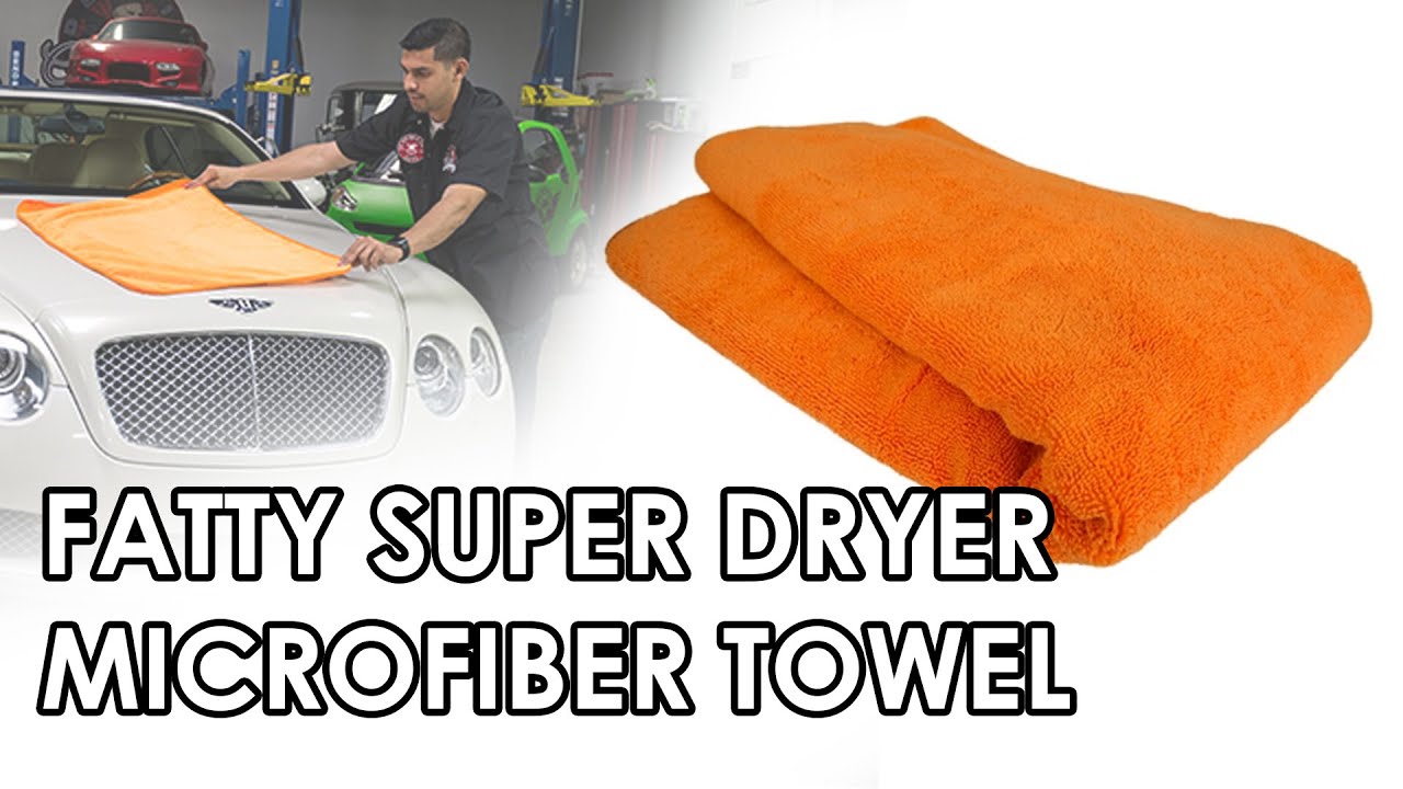 Fatty Super Dryer Microfiber Towel - Chemical Guys Car Care 