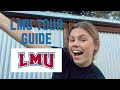 answering questions & giving a virtual tour for incoming students as an LMU TOUR GUIDE