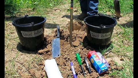How to Collect a Soil Sample (Intro to Soil Science Session 3 Outdoor farm demo)