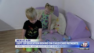A delay in subsidy child care payments is affecting local daycare centers