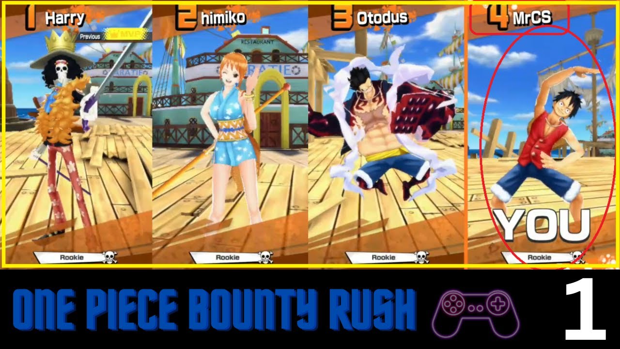 Game Anime Seru ONE PIECE Bounty Rush, Gameplay 3D