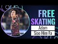Adam siao him fa fra  men free skating  grand prix de france 2023  gpfigure