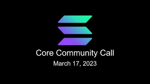 Core Community Call - March 17, 2023 - Epoch Rewards V2