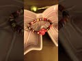 Make a red turtle braclet with me #bracelet #claybracelet #red #black #turtle