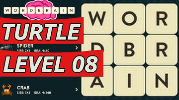 WordBrain Turtle Level 8 Answers (Android/IOS)