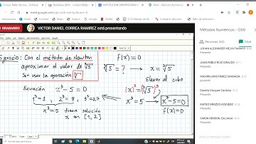 Newton - Raphson Matlab o Python  Métodos Numéricos   2
