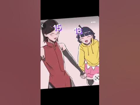 Himawari and sarada story #himawari #sarada - YouTube