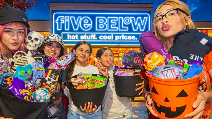 WE MADE EACH OTHER SPOOKY BASKETS