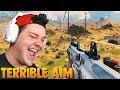 FAT NOOB TRIES CALL OF DUTY BLACKOUT (laughably bad aim)