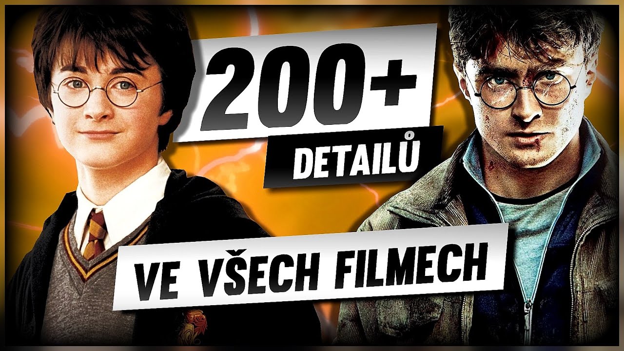 DETAILY & EASTER EGGY, KTERÝCH SI MŮŽETE VŠIMNOUT VE FILMECH! | HARRY POTTER | FK