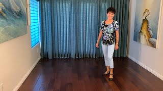 Information Easy Tonight line dance demonstration and tutorial by Stephie Update