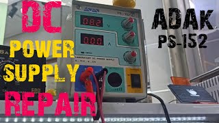 Dc power supply repair | Adak ps-159 dc power supply potentiometers replacement