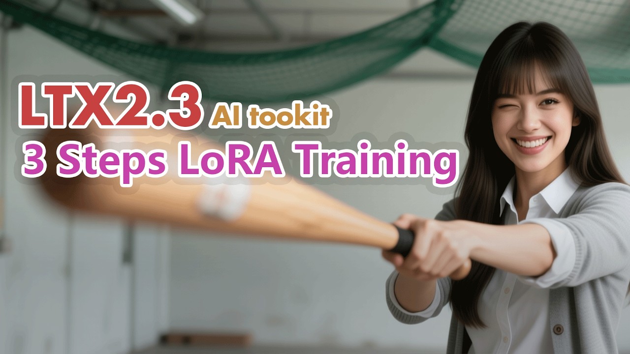 3 Steps to Train Perfect LTX 2.3 Video LoRAs|How to Train Custom LTX 2. ...