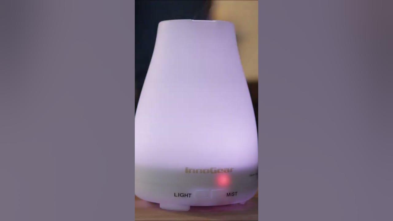 How to use InnoGear MT039 Essential Oil Diffuser YouTube